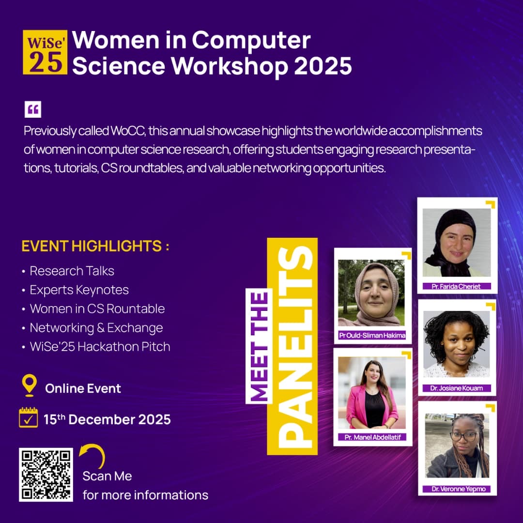 Panelist – WiSe 2025 Roundtable (Women in Computer Science)
